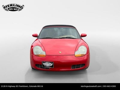 2000 Porsche Boxster 2dr Roadster Manual